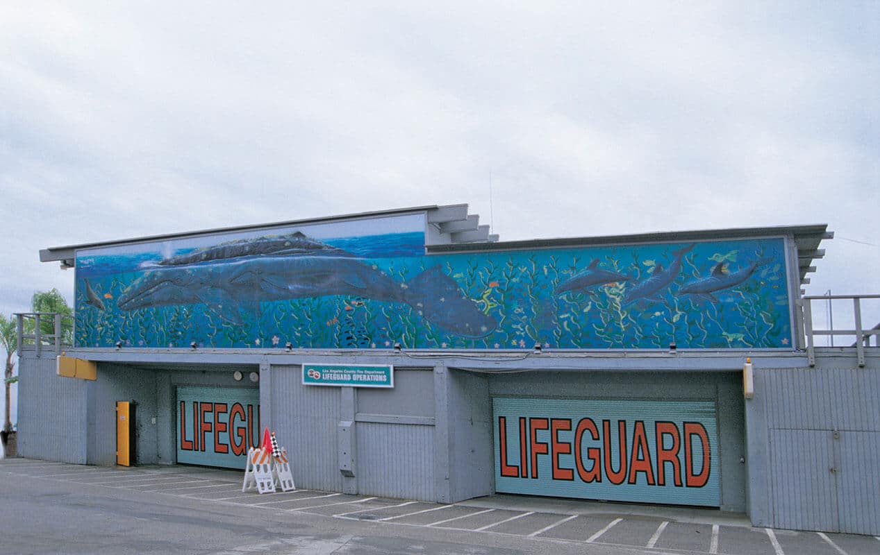 Santa Monica, California Wyland Whaling Wall 79