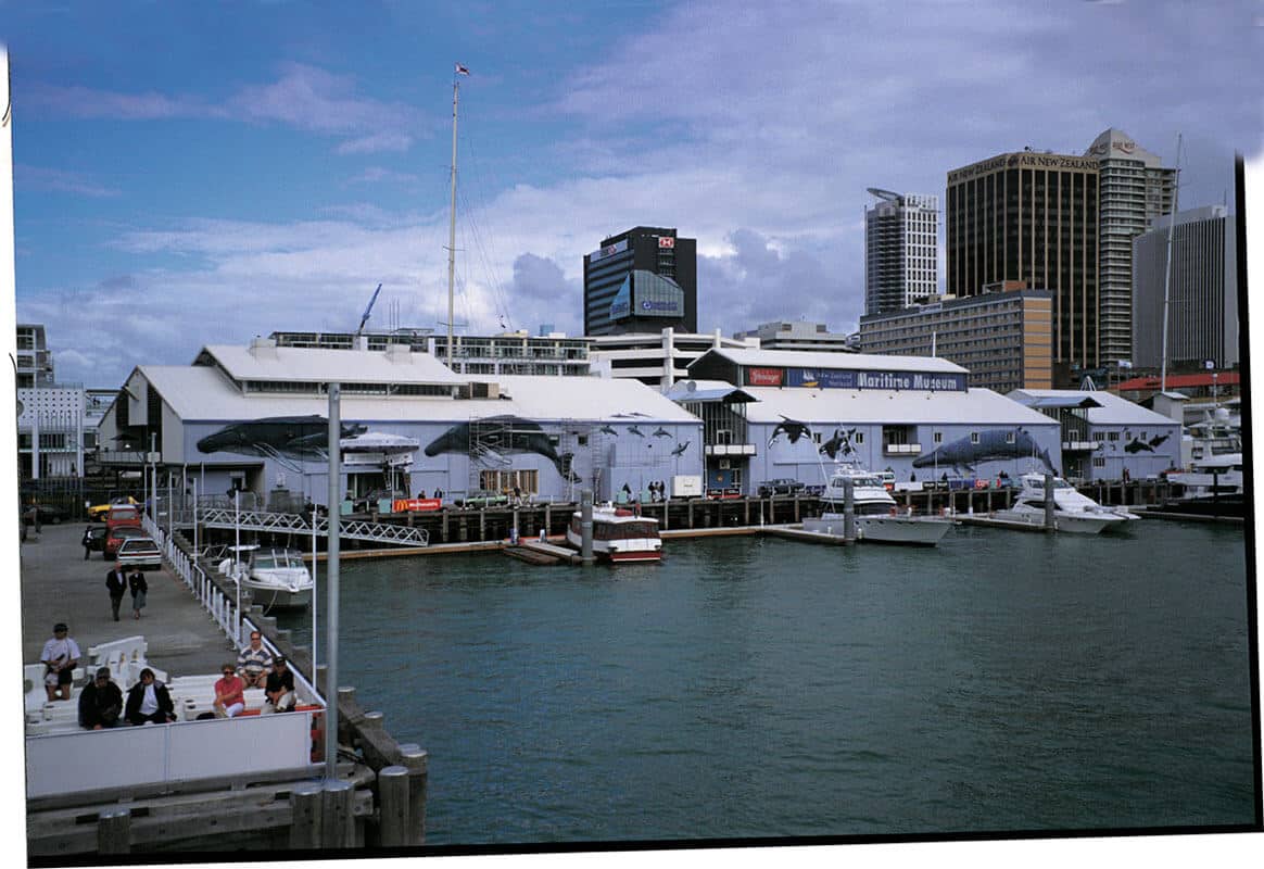 Auckland, New Zealand Wyland Whaling Wall 84