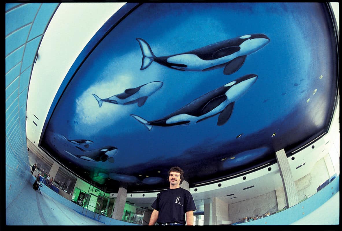 Yamagata, Japan Wyland Whaling Wall 22