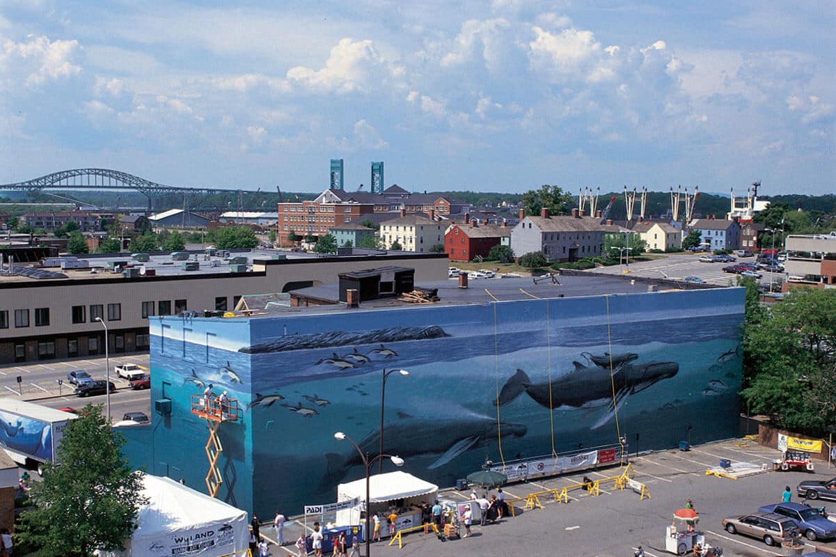 Portsmouth, New Hampshire Wyland Whaling Wall 37