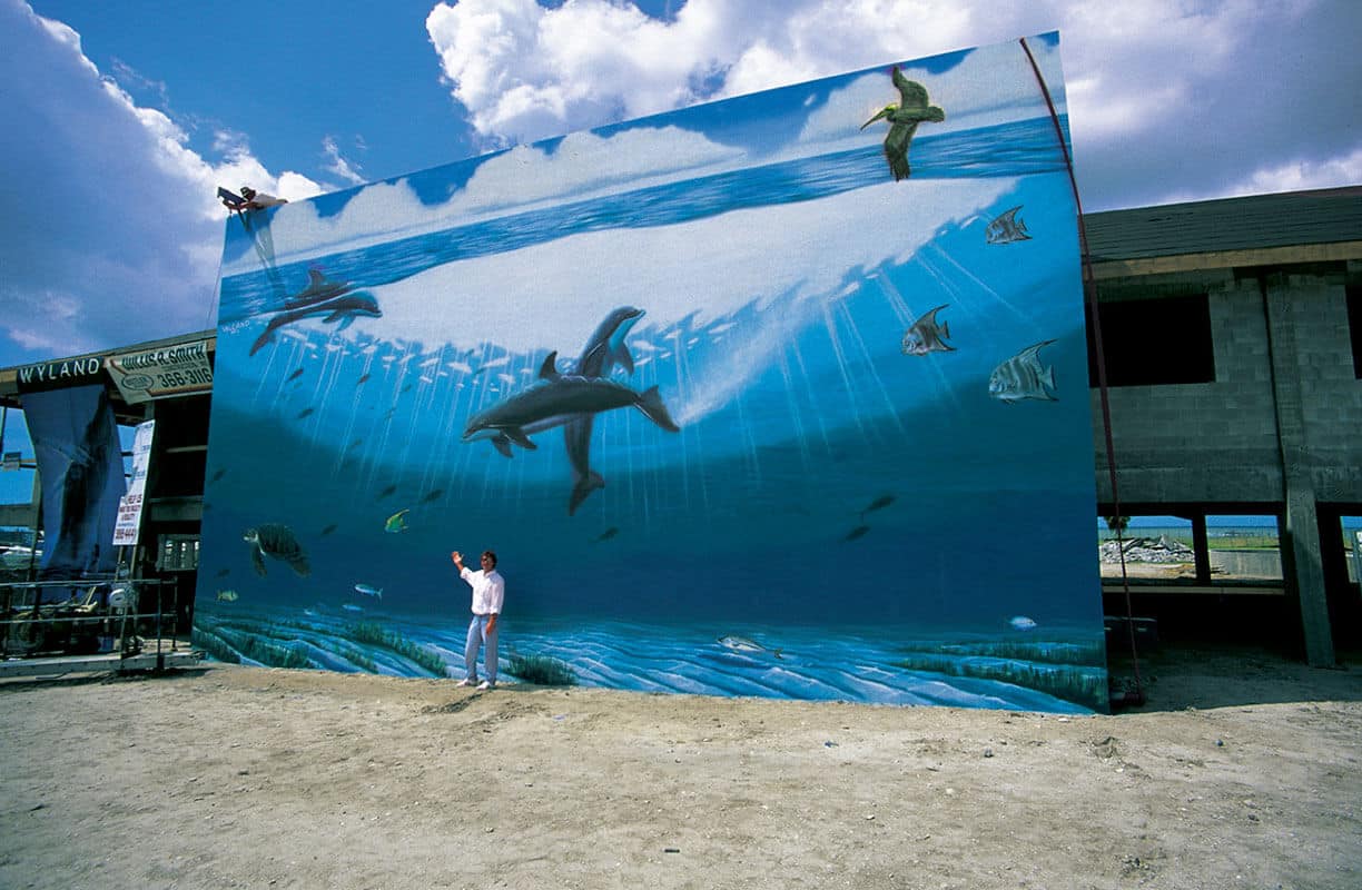 Sarasota, Florida Wyland Whaling Wall 51