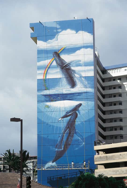 Honolulu, Hawaii Wyland Whaling Wall 67