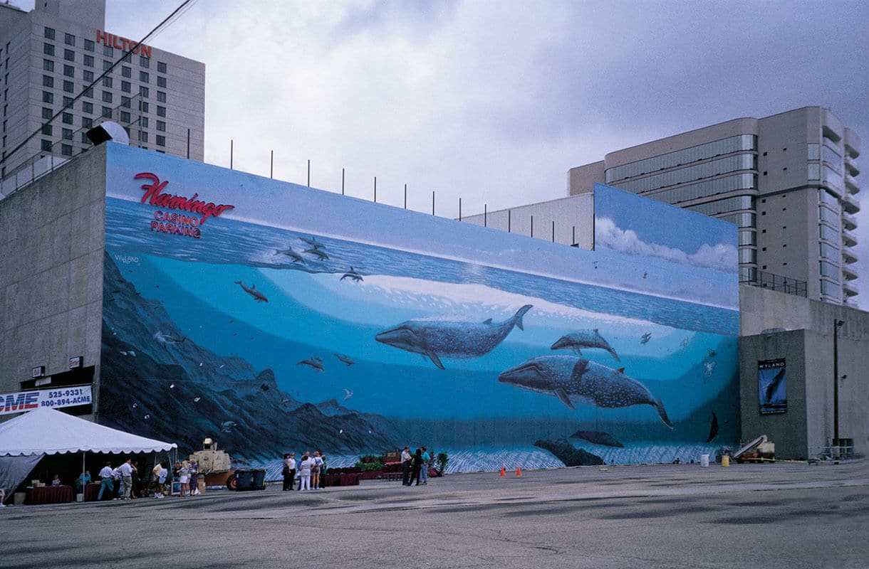 New Orleans, Louisiana Wyland Whaling Wall 40