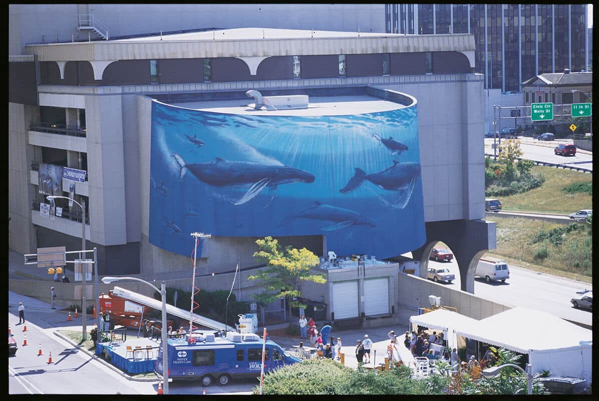 Milwaukee, Wisconsin Wyland Whaling Wall 72