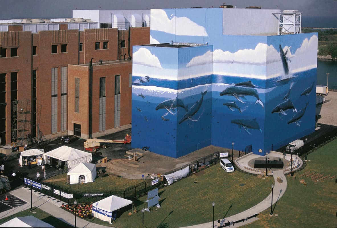 Clevland, Ohio Wyland Whaling Wall 75