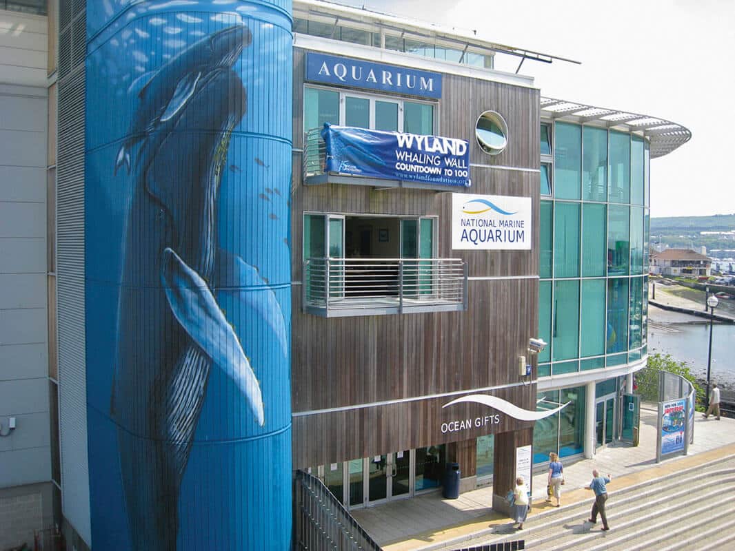 Plymouth, United Kingdom Wyland Whaling Wall 97