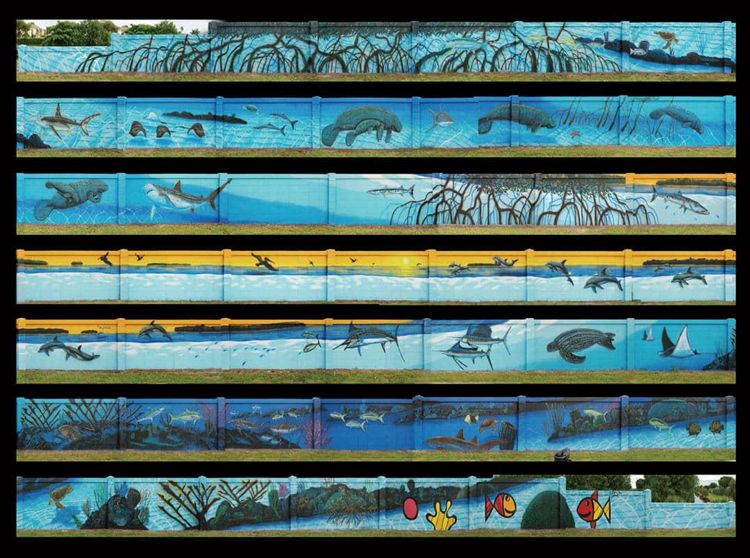 North Lauderdale, Florida Wyland Whaling Wall 99