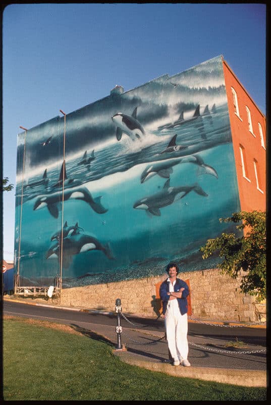 Victoria, Canada Wyland Whaling Wall 13