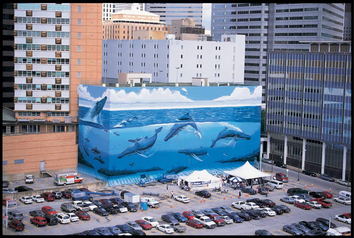 Dallas, Texas Wyland Whaling Wall 82