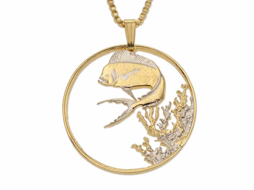 dolphin-fish-pendant-sea-life-pendant-sea-life-jewelry-dolphin-necklace-1-1-8-in-diameter-942-5f2851d8